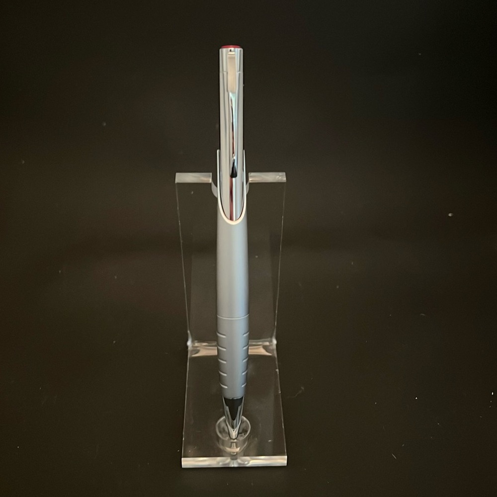 Rotring Initial Ballpoint Pen-Silver/Matte Silver Finish